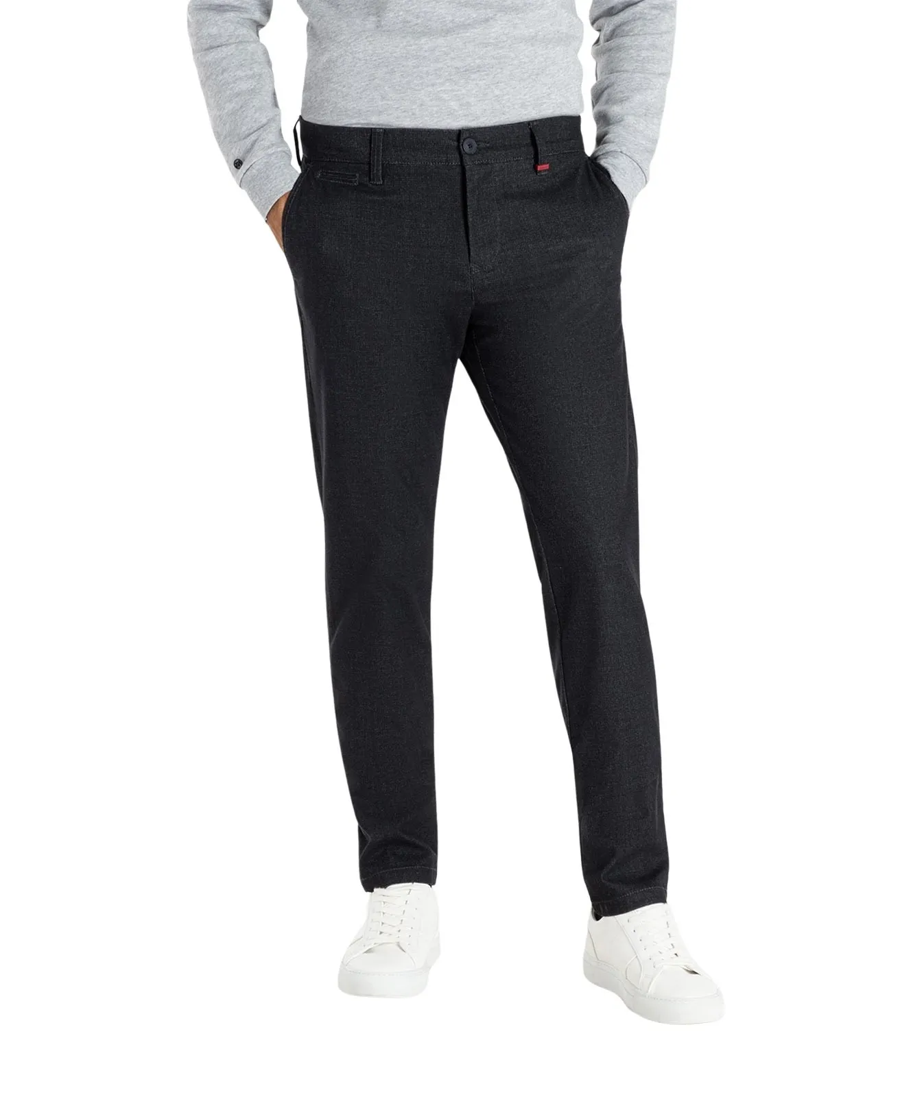 Herren Hose Lennox von MAC in Dark Ink Pepita