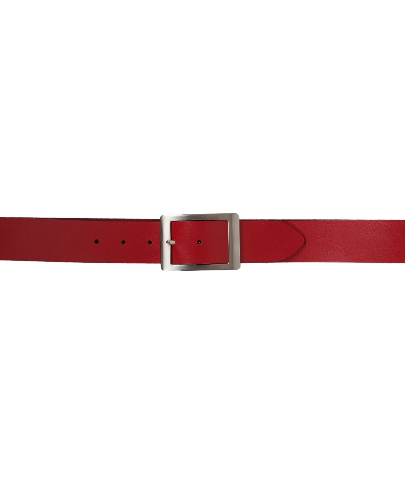 Damen Gürtel 4cm Nappaledergürtel von Bernd Götz in Rot