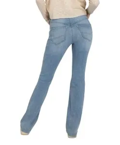 Mac Dream Boot Authentic Jeans in hellblauer Waschung