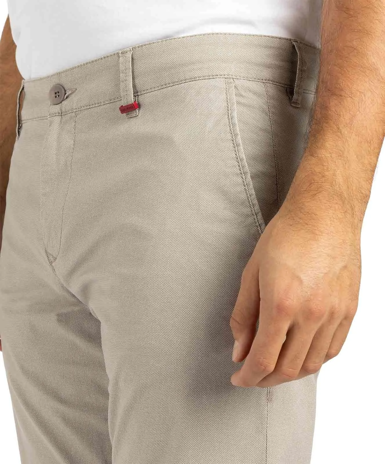 Herren Hose Lennox Printed von MAC in Caffe Latte