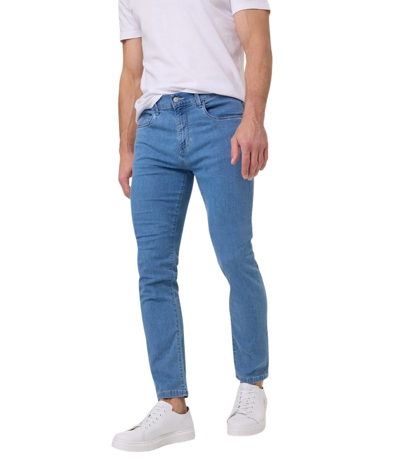 Herren Jeans Eric von Pioneer in Light Blue Stonewash