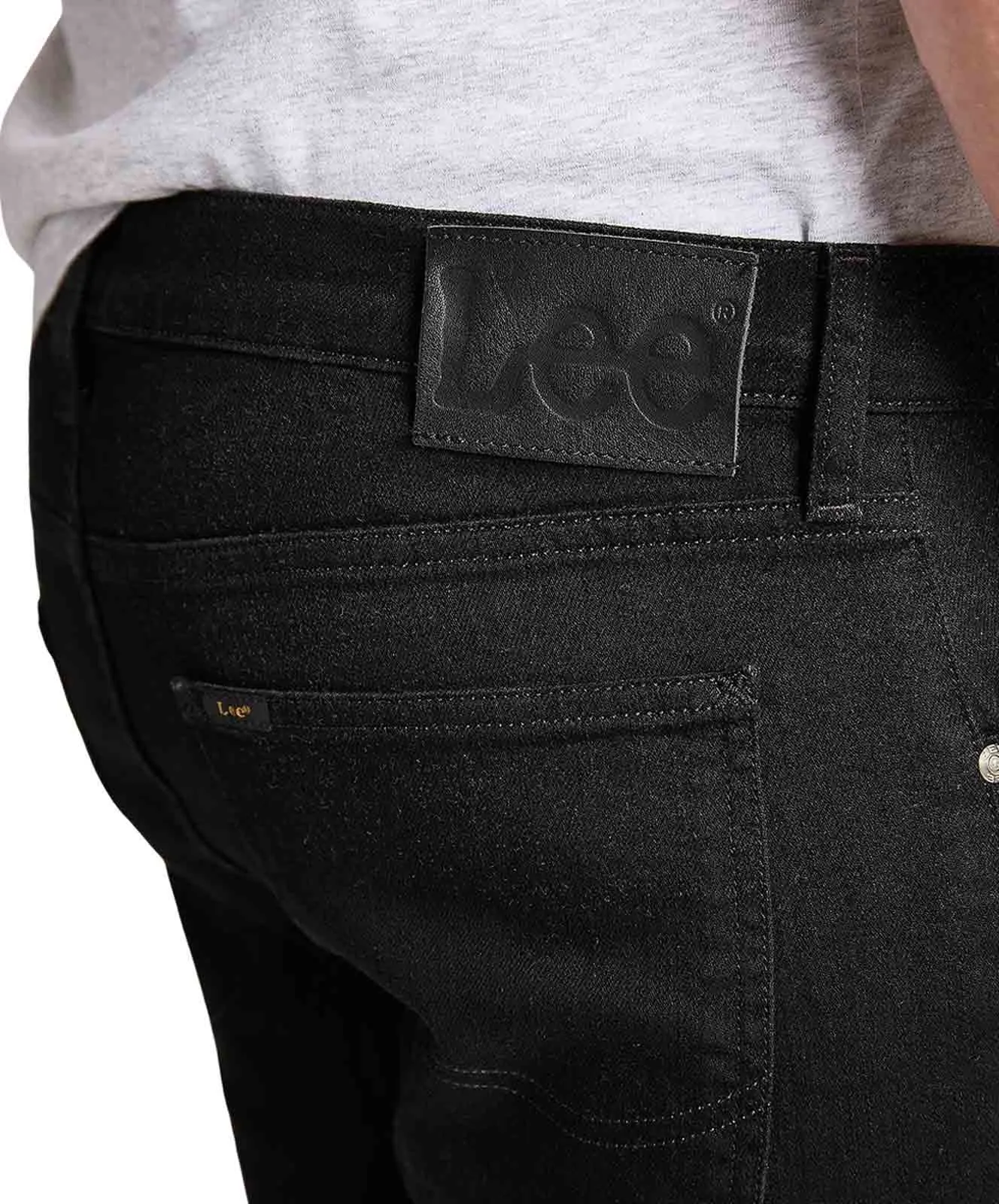 Herren Jeans Luke von Lee in Clean Black