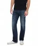 Herren Jeans Oregon Straight von Mustang in Dark Rinse Used