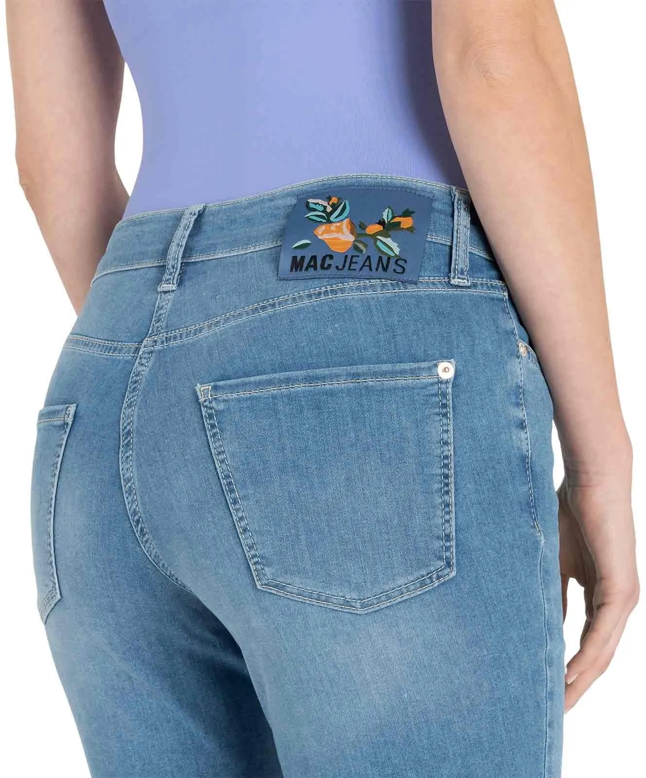 Damen Jeans Dream Chic von MAC in Simple Blue Washed
