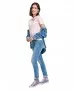 Damen Jeans Anya von Cross in Light Blue