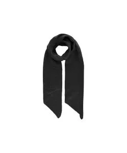 Pieces Gestrickter Schal Pyron in Schwarz