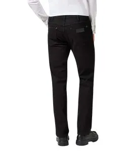 Wrangler Greensboro Jeans Regular Fit in Schwarz