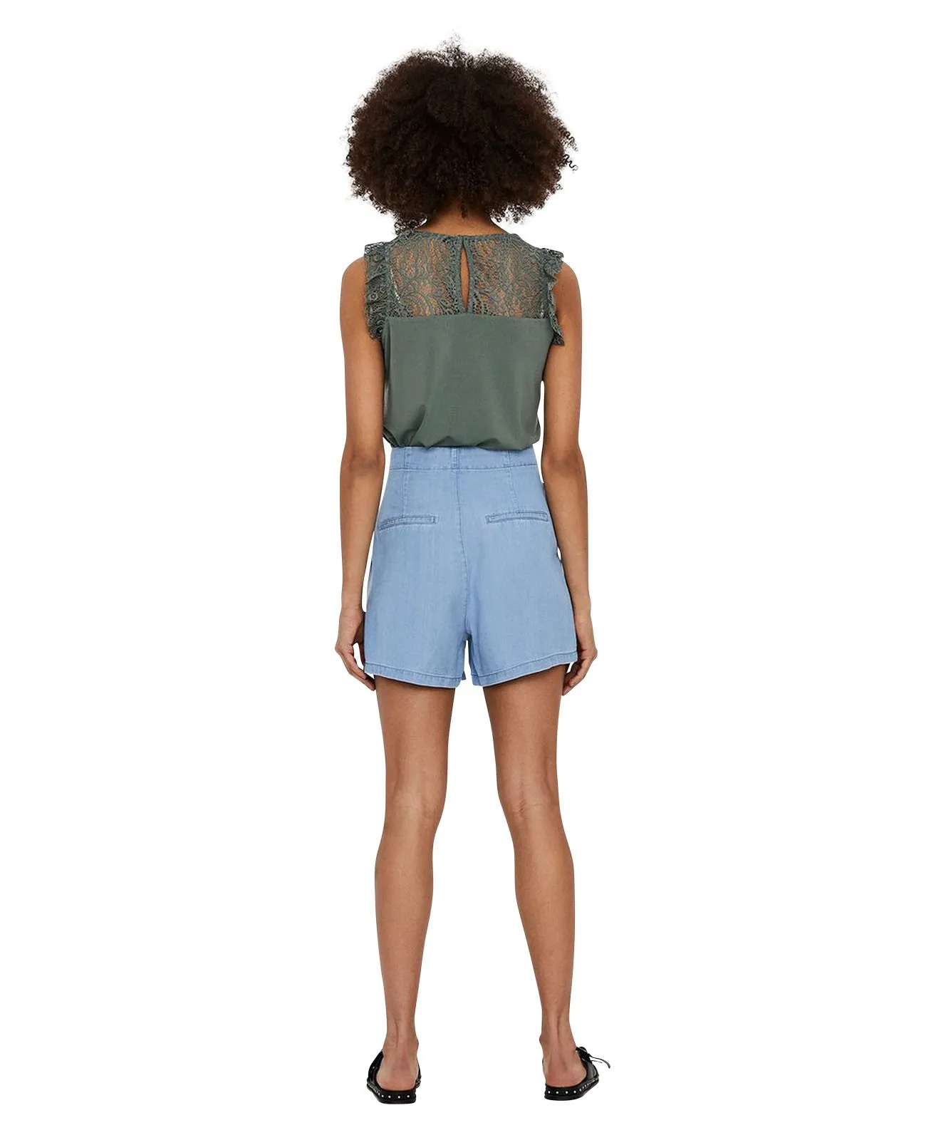 Damen Hose Mia von Vero Moda in Light Blue