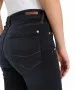 Damen Jeans Rose von Cross in Blue Black Used