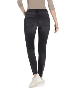 Mac Dream Skinny Jeans in dunkelgrauer Waschung