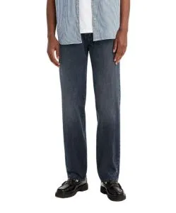 Levi’s 501 Jeans in Dunkelblau mit Straight Fit
