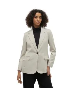 Vero Moda Longblazer Rita in Silver Lining