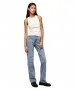 Damen Jeans Kelly von Pieces in Light Blue Denim