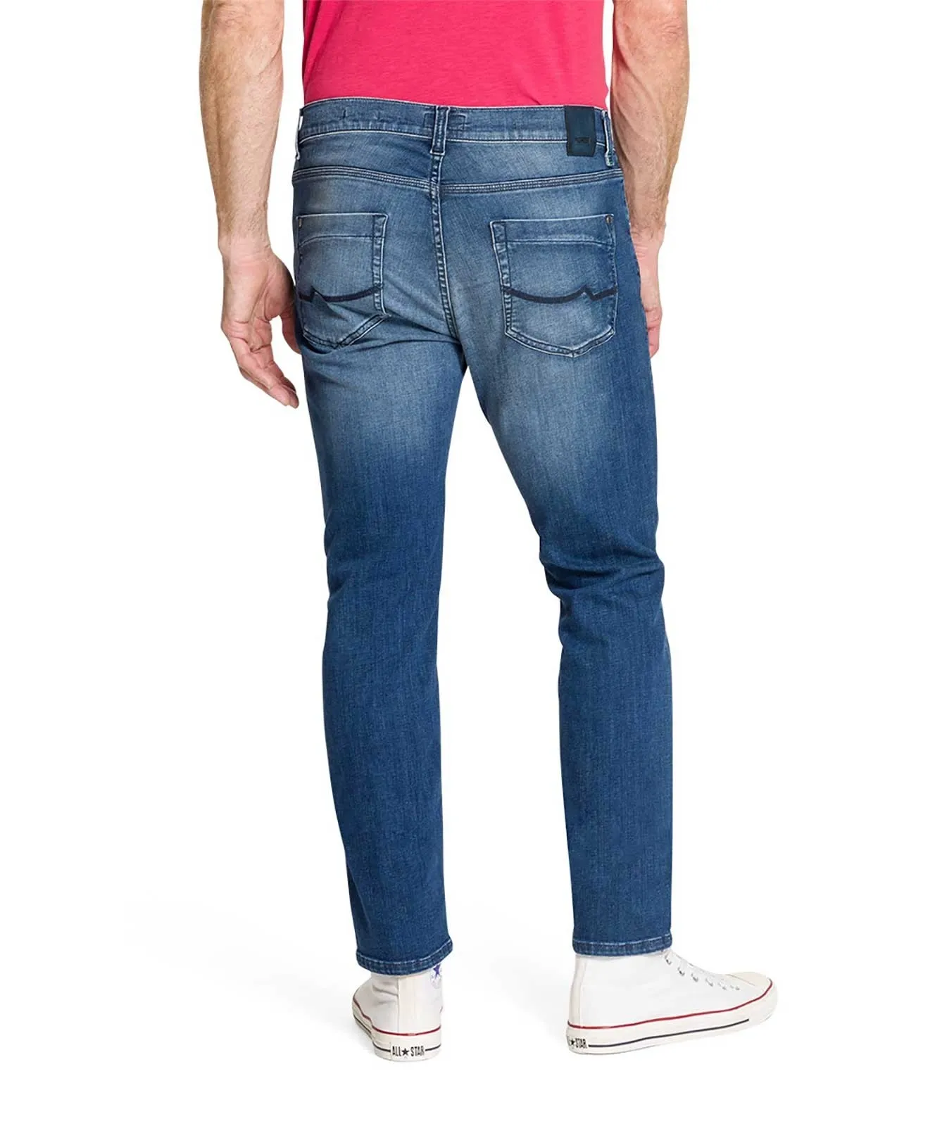 Herren Jeans Eric von Pioneer in Blue Used Buffies