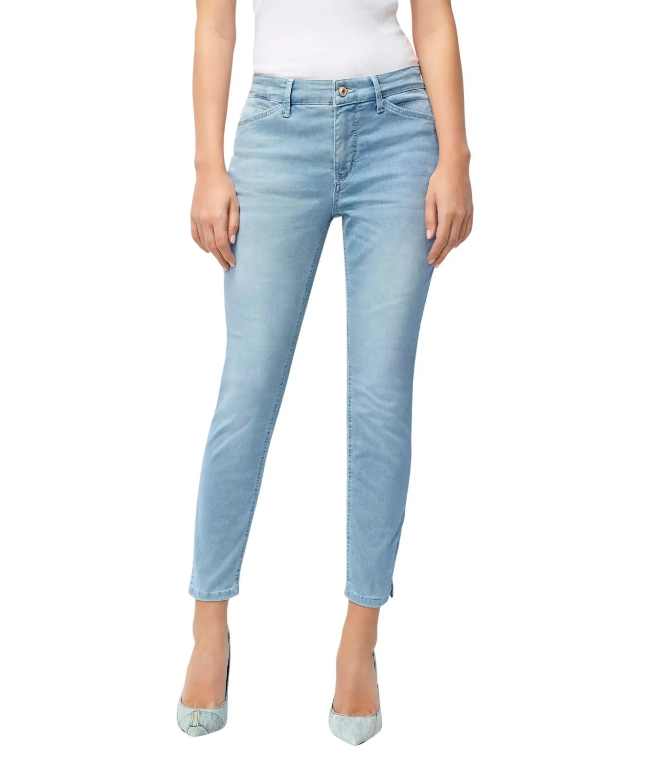 Damen Jeans Dream Summer von MAC in Exotic Midblue Wash