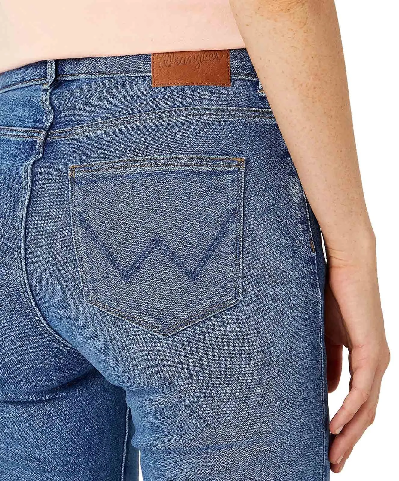 Damen Jeans Bootcut von Wrangler in Raven