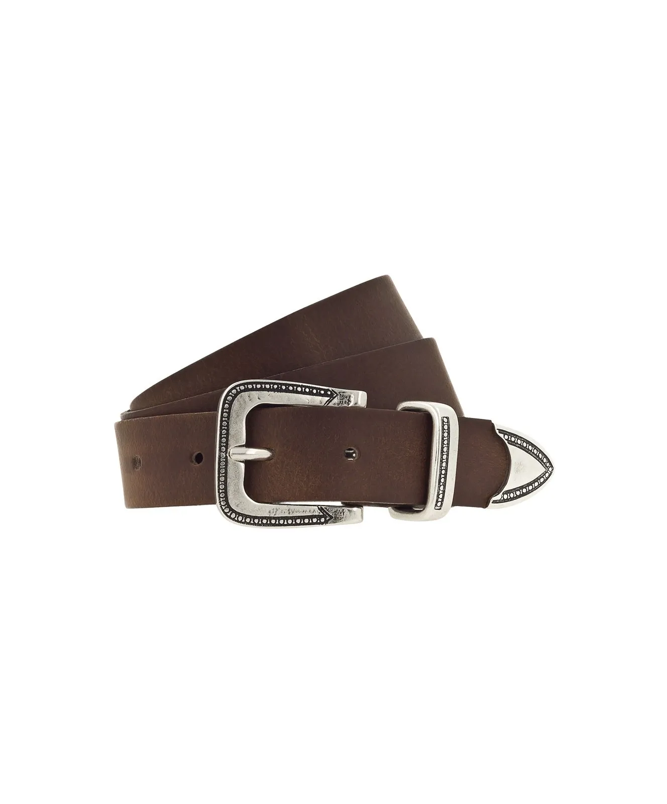 Damen Gürtel 40 mm Gürtel MW3107L14 von Mustang in Baileys