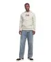 Herren Pullover Corp Graphic von Jack & Jones in White Melange
