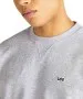 Herren Pullover Patch Crew von Lee in Grey Mele