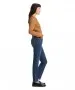 Damen Jeans 724 High Waisted Straight von Levis in Blue Wave Dark
