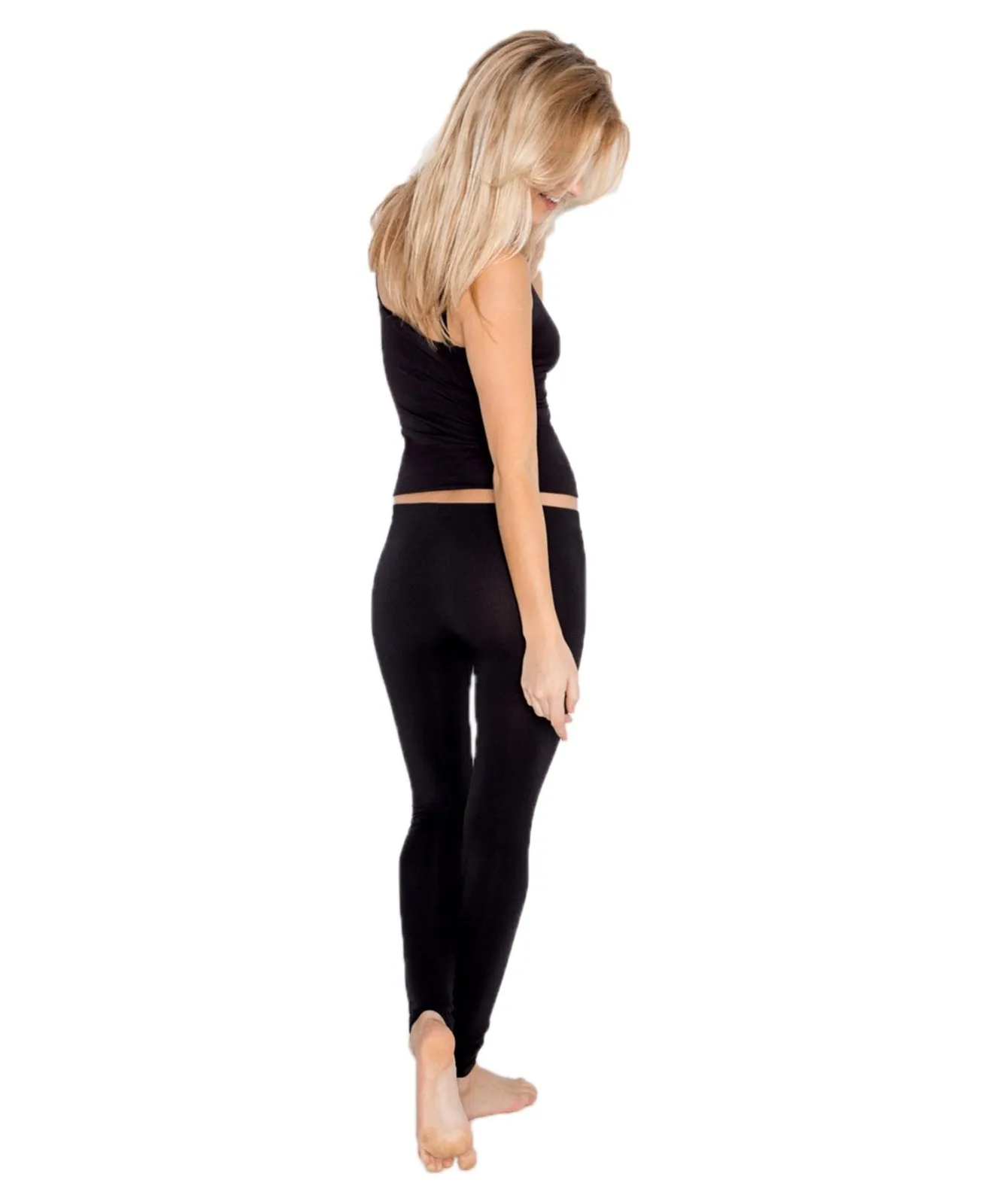 Damen Hose London Leggings von Pieces in Black