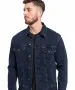 Herren Jacke Denim Jacket von Cross in Blue Black