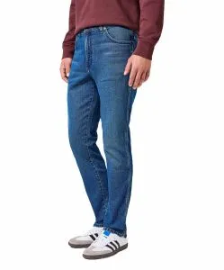Wrangler River Jeans in Sundown Blue-Waschung