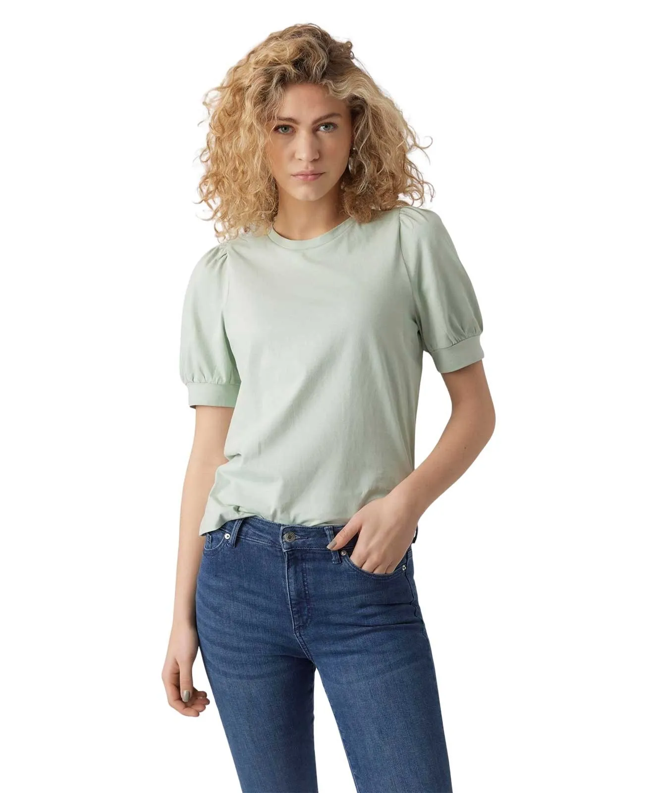 Damen Shirt Kerry von Vero Moda in Silt Green