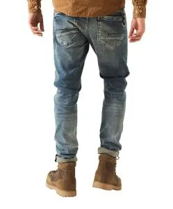 Garcia Herren Jeans Tapered Rocko 690 in Vintage Used