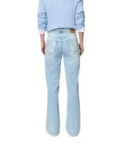 Damen Jeans Dream Wide von MAC in Light Azure Blue 