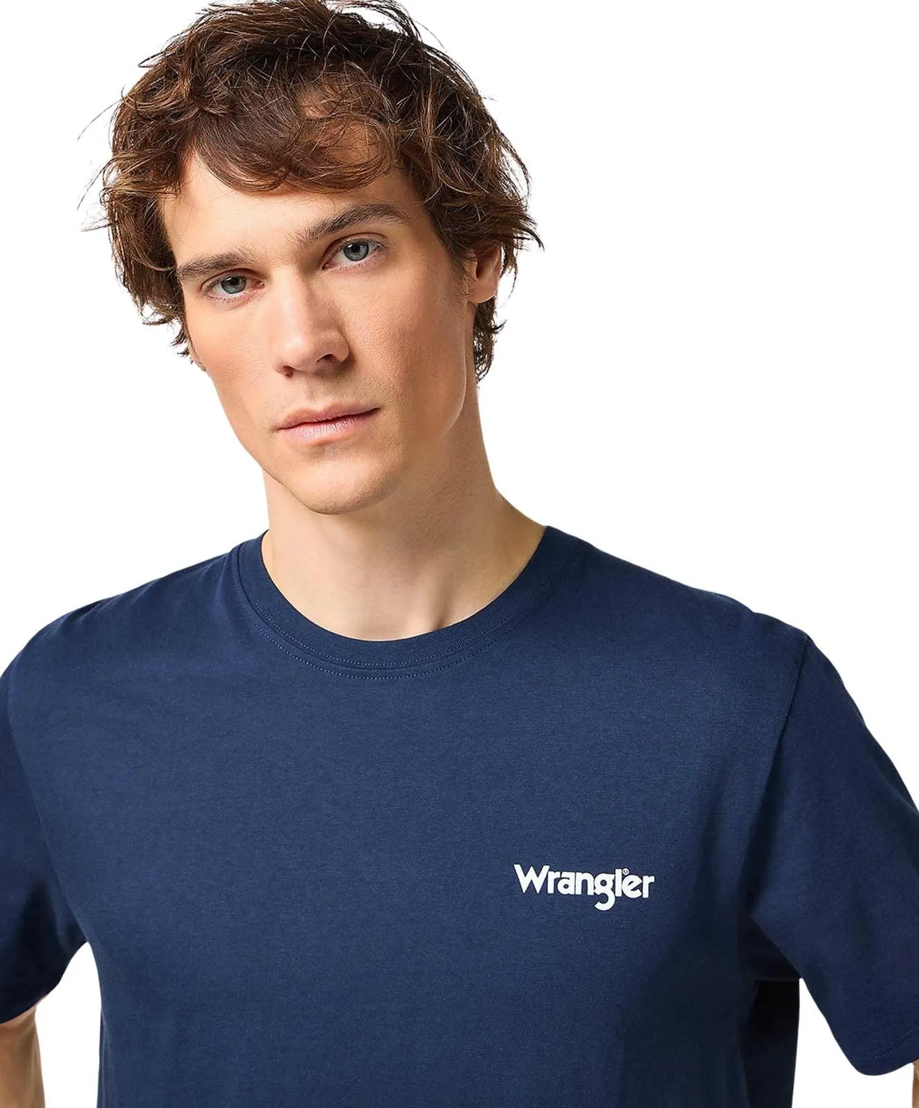 Herren Shirt 2 Pack Sign Off Tee von Wrangler in Blue