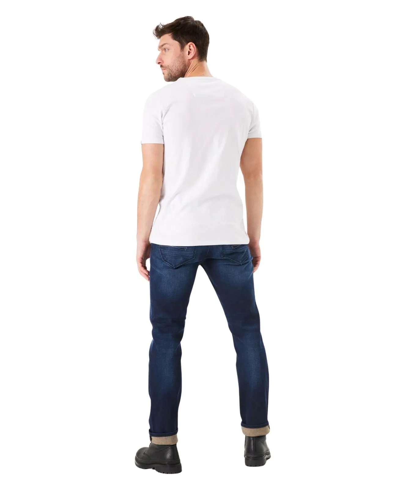 Herren Jeans Rocko Straight von Garcia in Dark Used