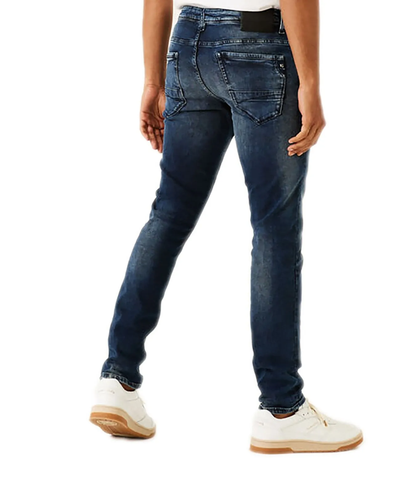 Herren Jeans Savio Slim von Garcia in Dark Used