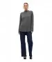 Damen Pullover Plaza von Vero Moda in Medium Grey Melange