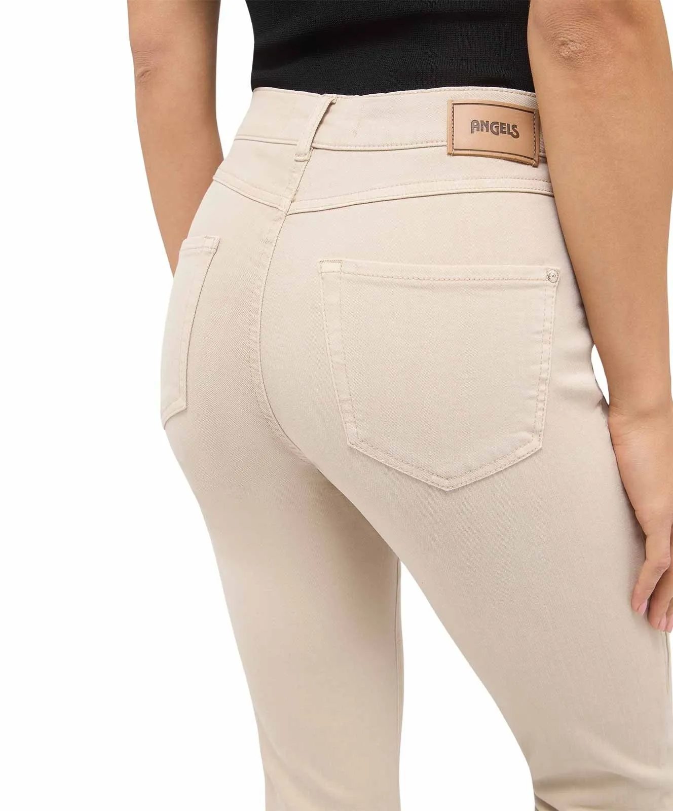 Damen Jeans Ornella Seam von Angels in Dark Indigo Used