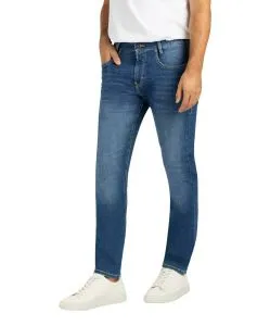 MAC Arne Pipe Jeans in blauer Vintage-Waschung