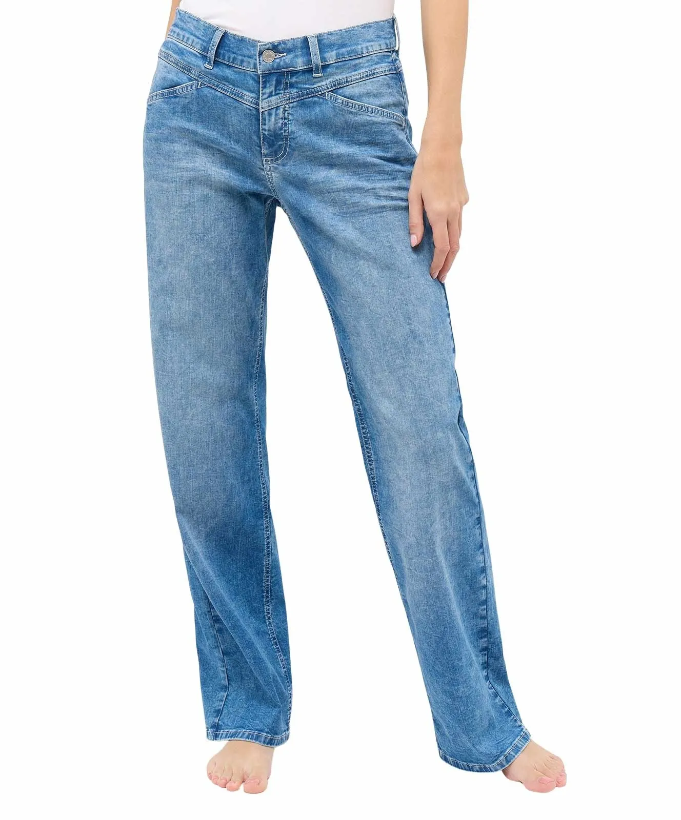 Damen Jeans Liz Modern Fancy von Angels in Light Blue Random Used