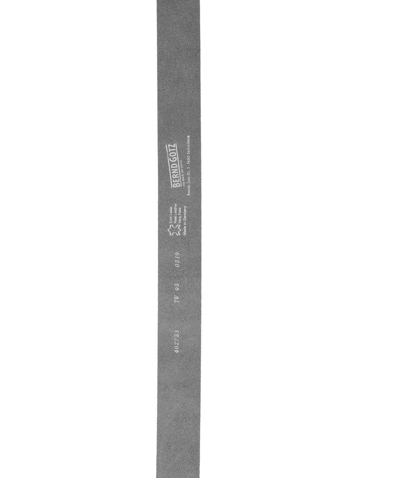 Damen Gürtel 4cm Nappaleder Gürtel von Bernd Götz in Weiß