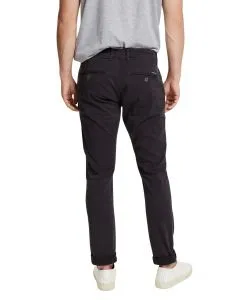 Cross Chino-Hose im Tapered Fit in Anthrazit-Färbung