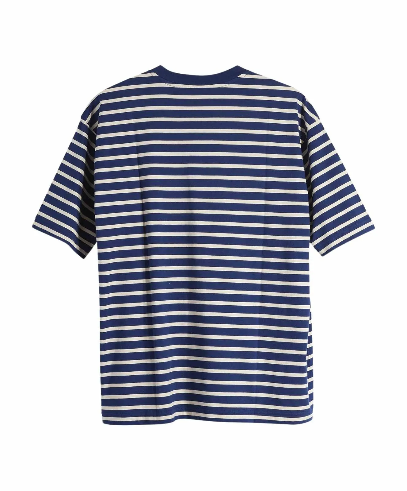 Herren Shirt Skate Graphic Tee von Levis in Breton Stripe Cream And Blue