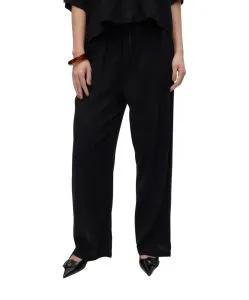 Vero Moda Wide Leg Hose Linn in Schwarz