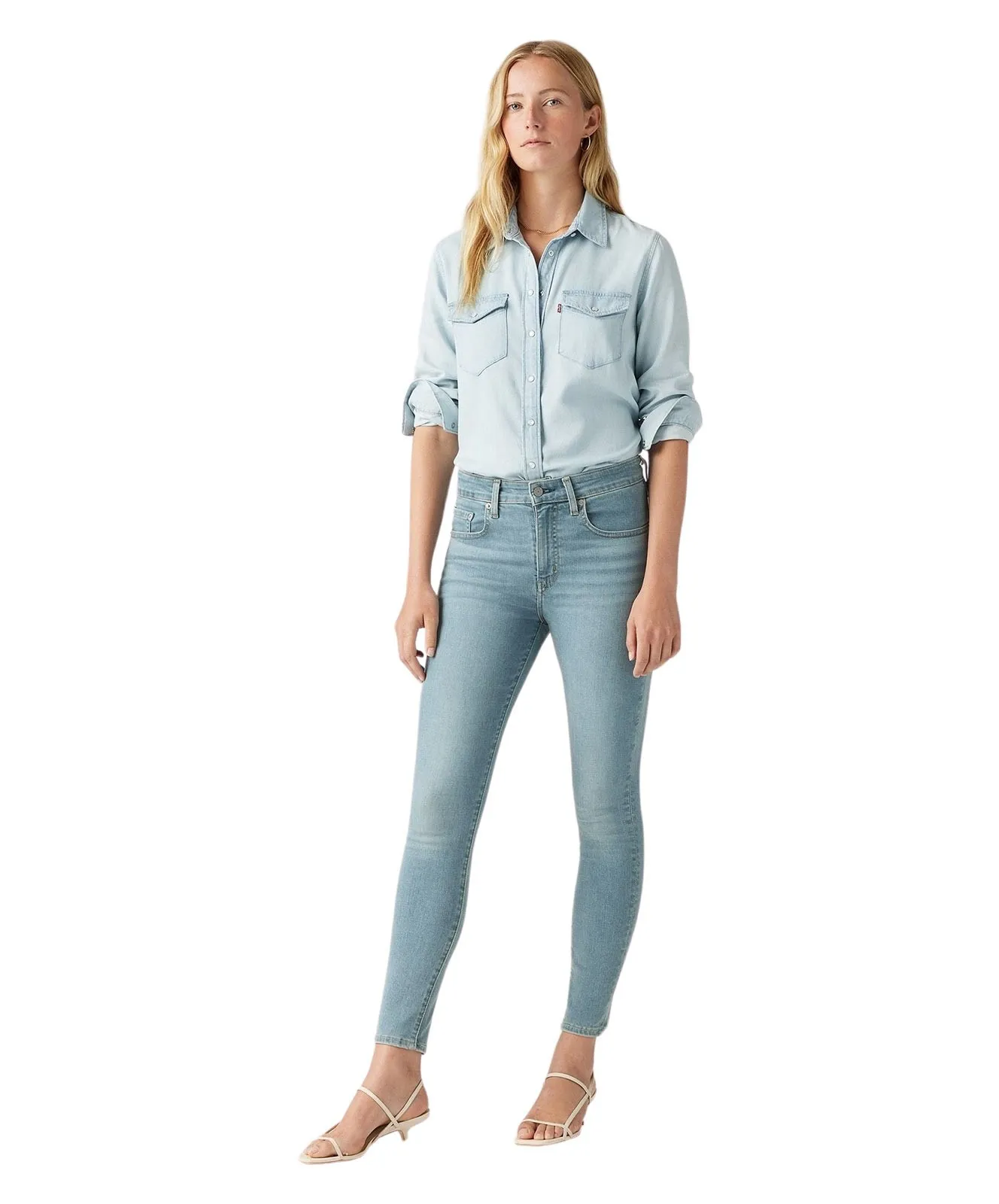 Damen Jeans 721 High-Rise Skinny von Levis in Liberty Life