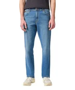 Wrangler Texas Stretch-Jeans in blauem Worn Broke