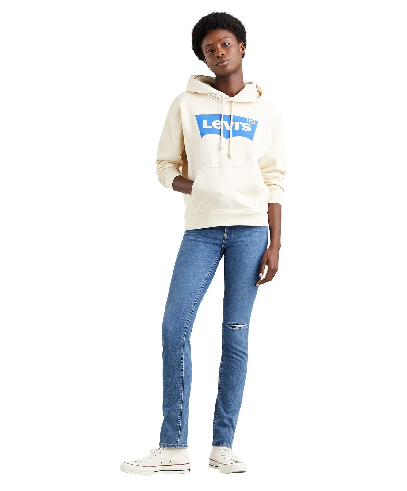Damen Jeans 724 High Rise Straight von Levis in Bogota Vision