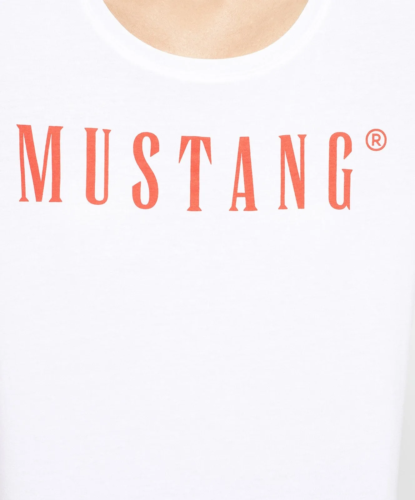 Damen Shirt Alma von Mustang in General White