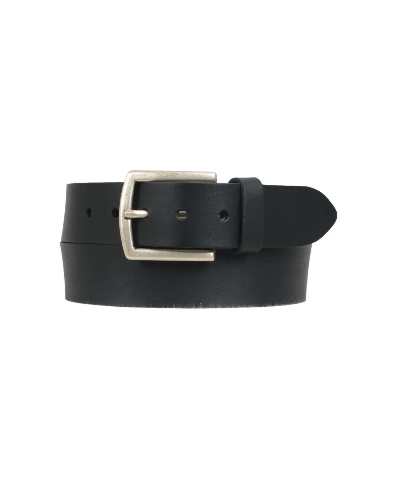 Herren Gürtel 4cm Pull-Up Ledergürtel von Bernd Götz in Schwarz