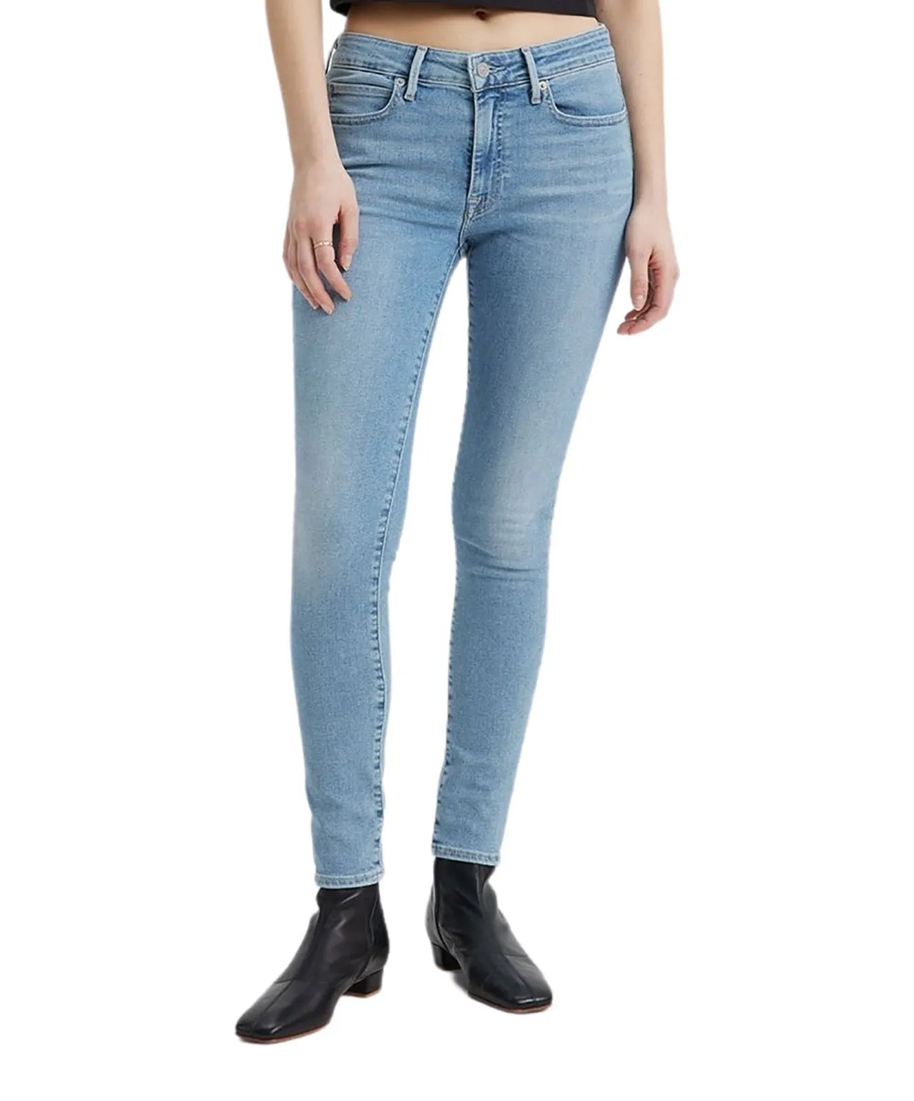 Damen Jeans 711 Skinny von Levis in Blue Wave Light