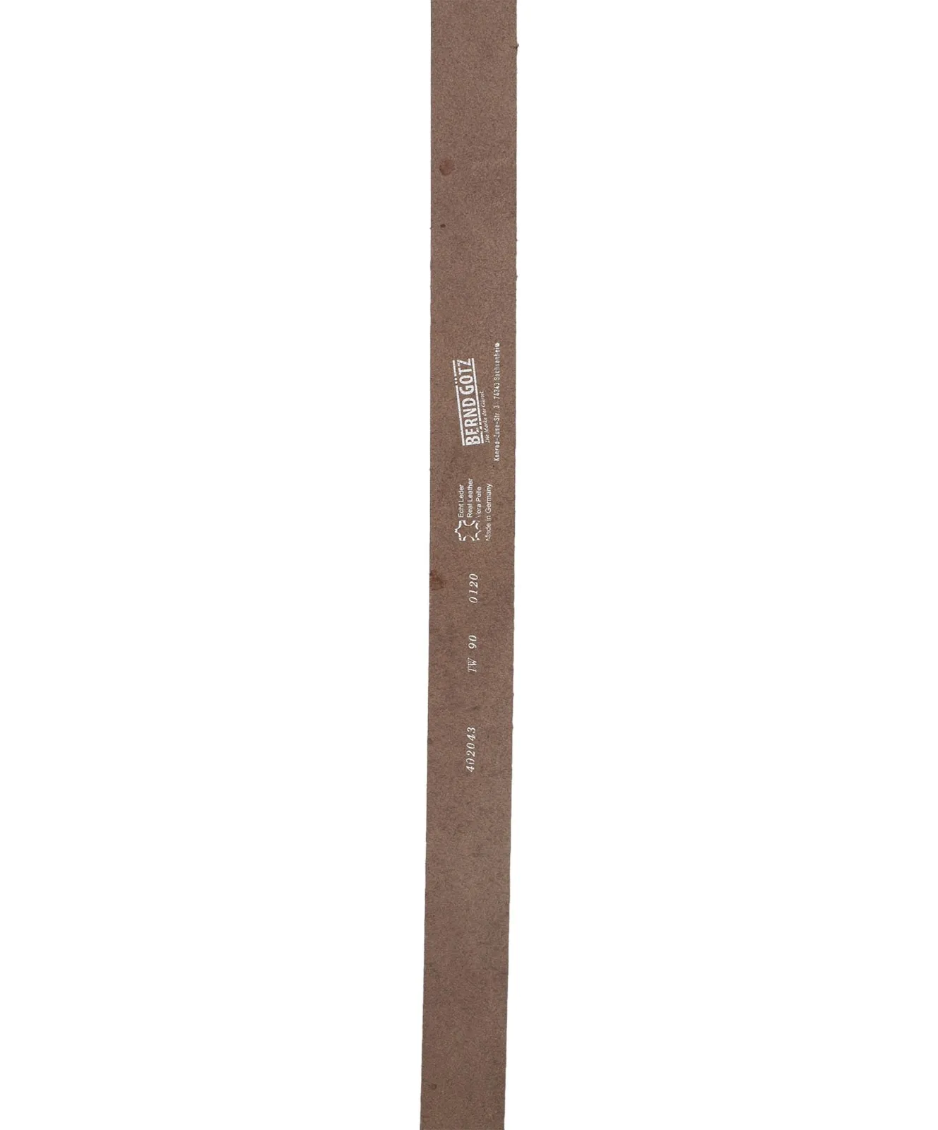 Herren Gürtel 4cm Pull-Up Ledergürtel von Bernd Götz in Dunkelbraun