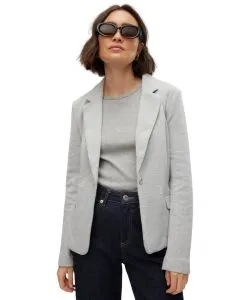 Vero Moda Jersey-Blazer Julia Blazer in Grey Melange