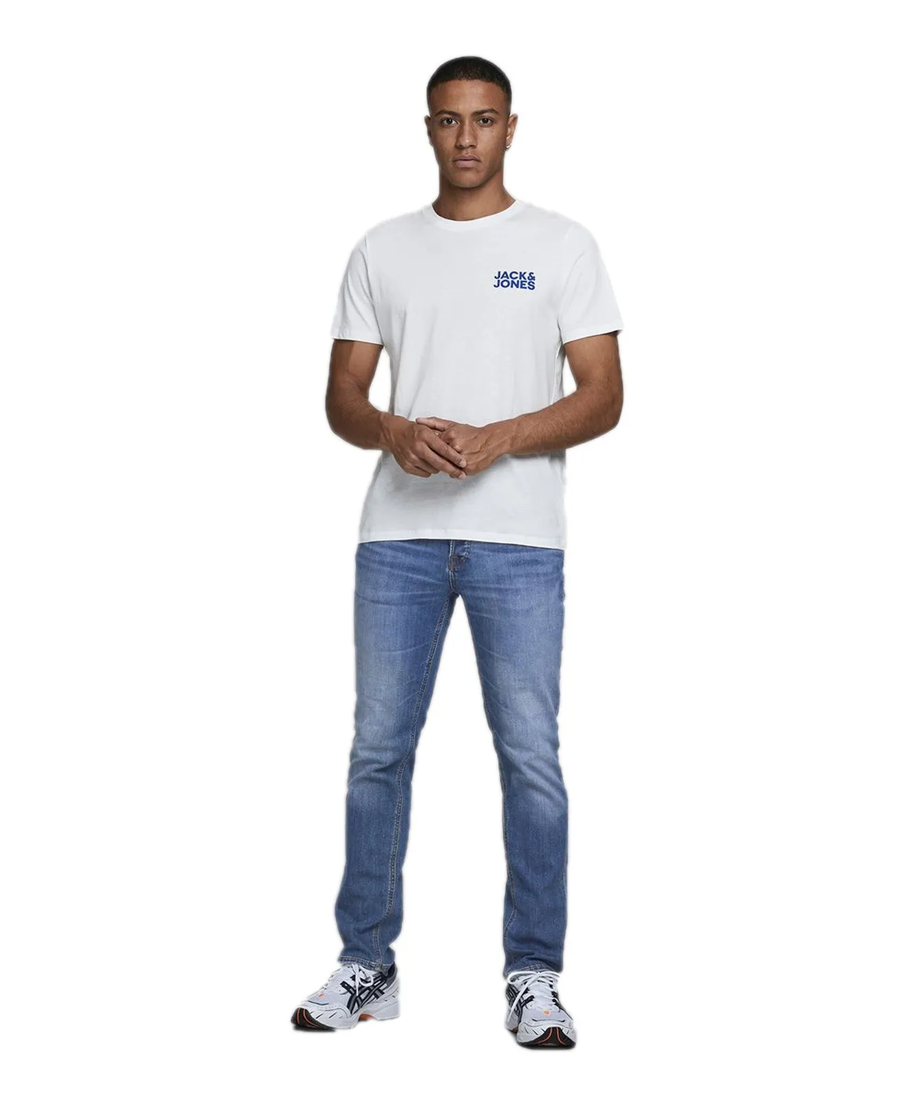 Herren Jeans Glenn Fox von Jack & Jones in Blue Denim
